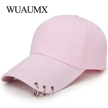 Wuaumx Fashion Baseball Caps With Rings Women's Summer Hat Trucker Cap For Men Outdoor Sport Snapback Cap Unisex Casquette homme
Wuaumx Fashion Baseball Caps With Rings Women's Summer Hat Trucker Cap For Men Outdoor Sport Snapback Cap Unisex Casquette homme