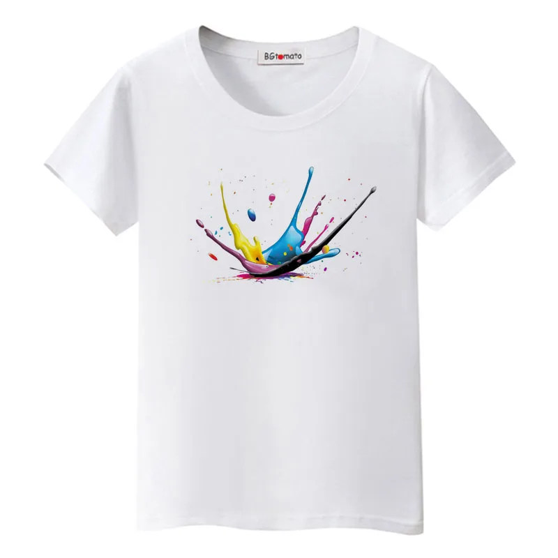 BGtomato Color ink drop creative tshirt women Super fashion summer cool t-shirt hot sale brand new casual top tees
BGtomato Color ink drop creative tshirt women Super fashion summer cool t-shirt hot sale brand new casual top tees