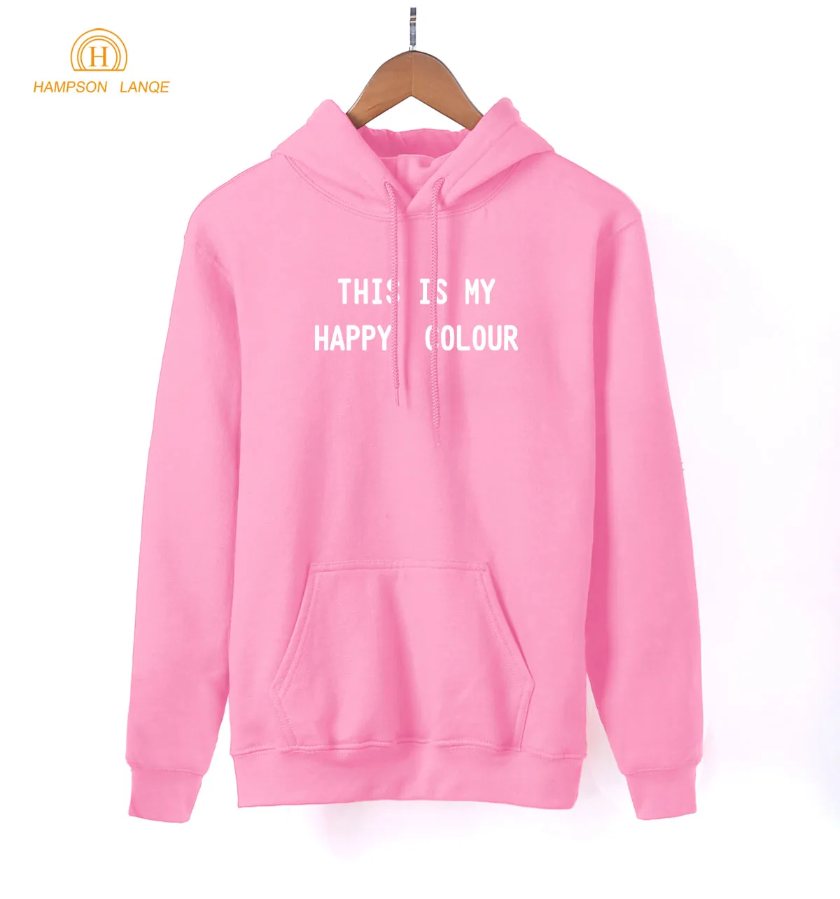 pink color hoodie