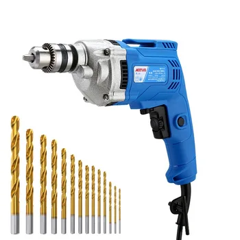 Electric Drill Household Electric Screwdriver Copper Wire Electrodeless Speed Regulation of Electric Drill Power Tools
Electric Drill Household Electric Screwdriver Copper Wire Electrodeless Speed Regulation of Electric Drill Power Tools