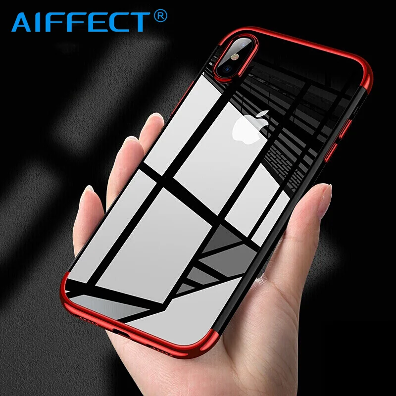 AIFFECT Soft TPU Cover for iPhone Crystal Clear Slim Gel Phone Case for iPhone 6 7 8 Plus X XS XR
AIFFECT Soft TPU Cover for iPhone Crystal Clear Slim Gel Phone Case for iPhone 6 7 8 Plus X XS XR