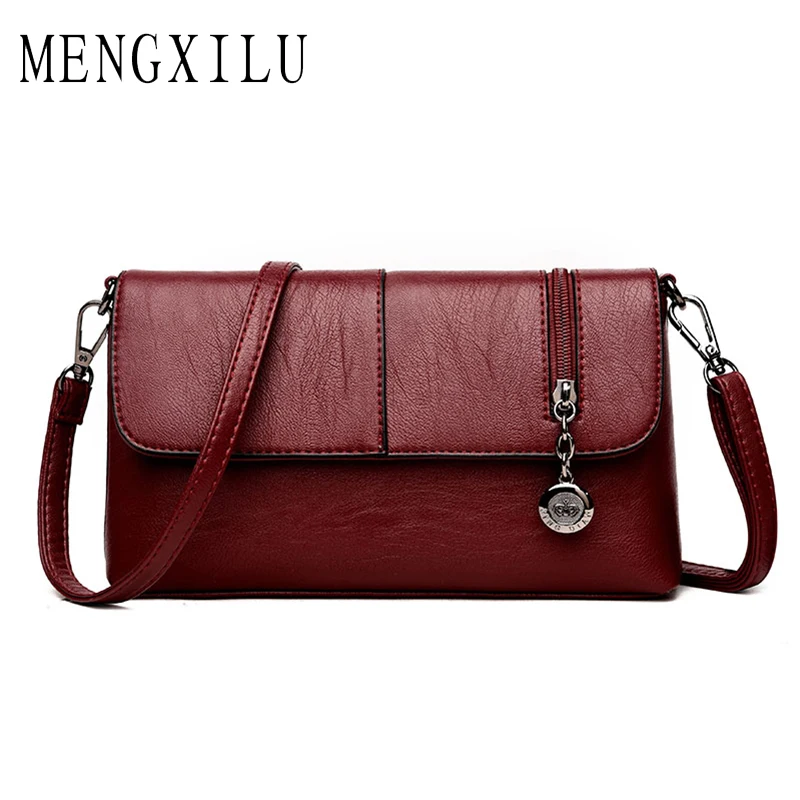 MENGXILU Baguette Crossbody Bags For Women Messenger Bags Women Bags Designer High Quality PU Leather Clutch 2018 New Sac A Main 
MENGXILU Baguette Crossbody Bags For Women Messenger Bags Women Bags Designer High Quality PU Leather Clutch 2018 New Sac A Main