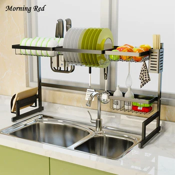 Never Rust Sink Dish Rack Kitchen Drain Tableware Storage Shelf Organizer Stainless Steel Multipurpose High Grade Material
Never Rust Sink Dish Rack Kitchen Drain Tableware Storage Shelf Organizer Stainless Steel Multipurpose High Grade Material