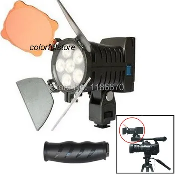 New 5010 6Pcs Light Beads Super LED Video Lamp 5500K-6500K For Canon Nikon JVC Panasonic Pentax Olympus Samsung Sanyo SLR Cam DV
New 5010 6Pcs Light Beads Super LED Video Lamp 5500K-6500K For Canon Nikon JVC Panasonic Pentax Olympus Samsung Sanyo SLR Cam DV