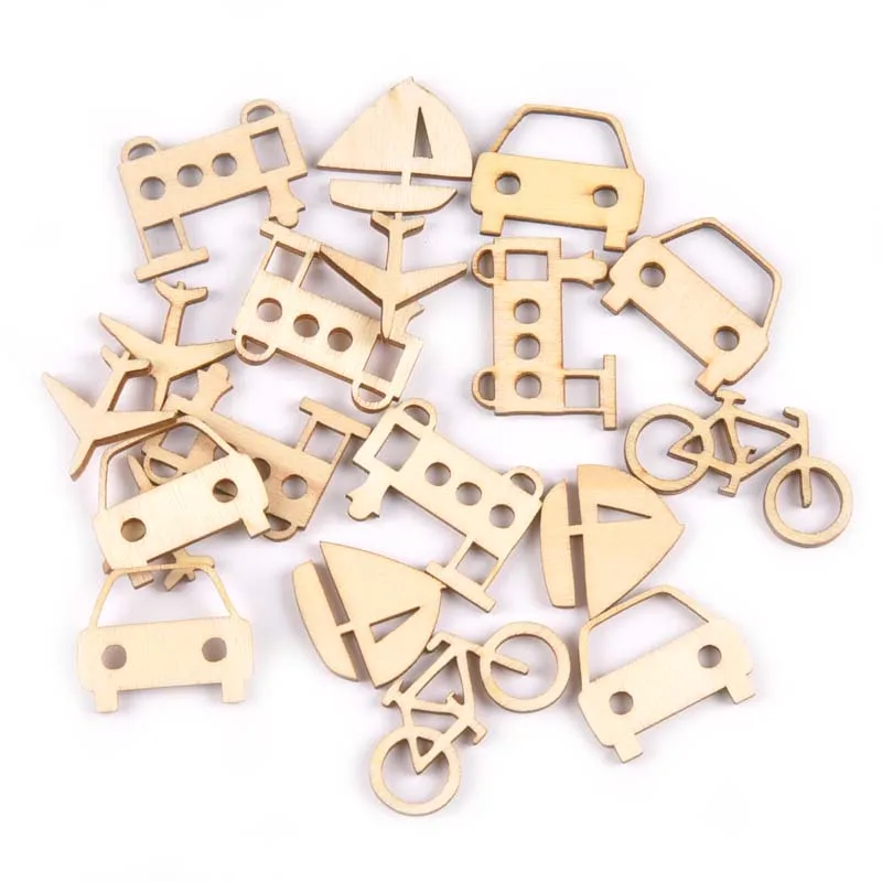30Pcs Unfinished Mix Wooden Crafts Vehicle Car Pattern Natural Wood Diy Handicraft Scrapbook Home Decor Ornament 24-39mm M2184
30Pcs Unfinished Mix Wooden Crafts Vehicle Car Pattern Natural Wood Diy Handicraft Scrapbook Home Decor Ornament 24-39mm M2184