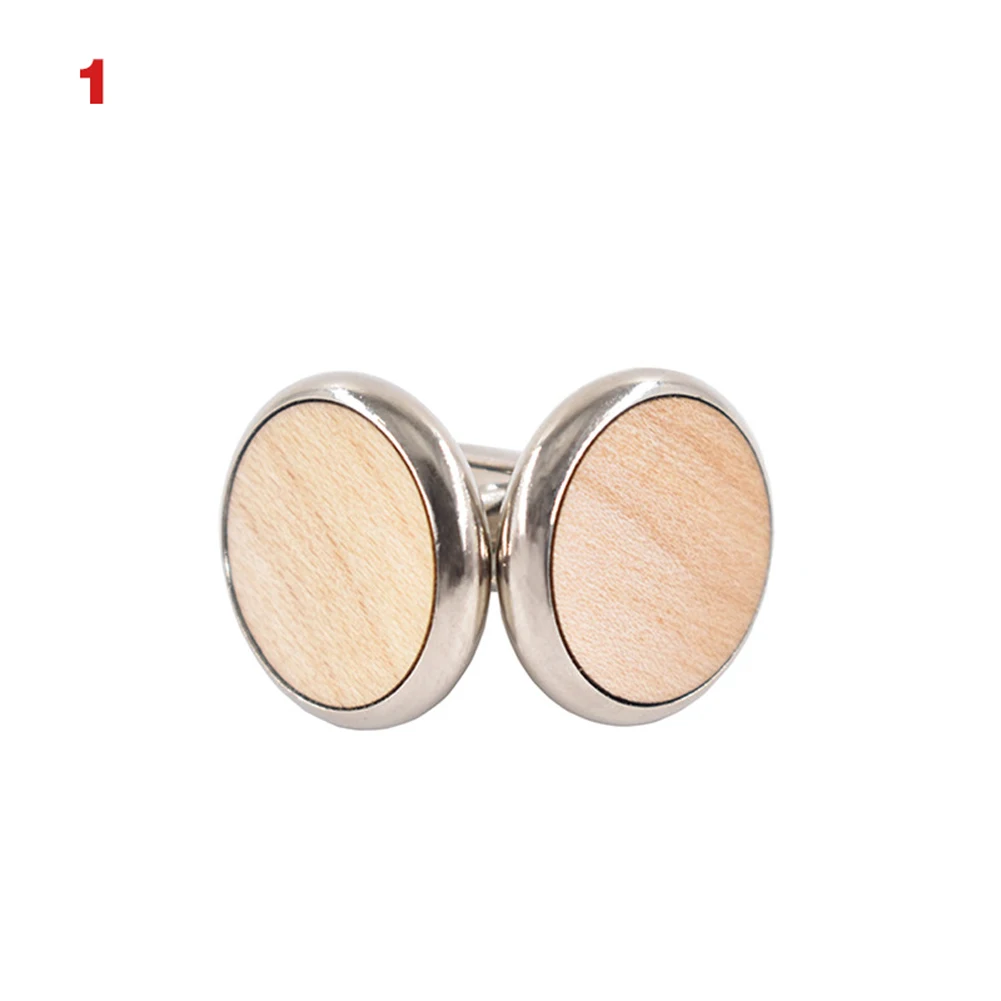 Hot 1 Pair Trendy Round Walnut Wood Cufflinks Blank Cuffs Men Shirt Accessories Gifts HD88
Hot 1 Pair Trendy Round Walnut Wood Cufflinks Blank Cuffs Men Shirt Accessories Gifts HD88