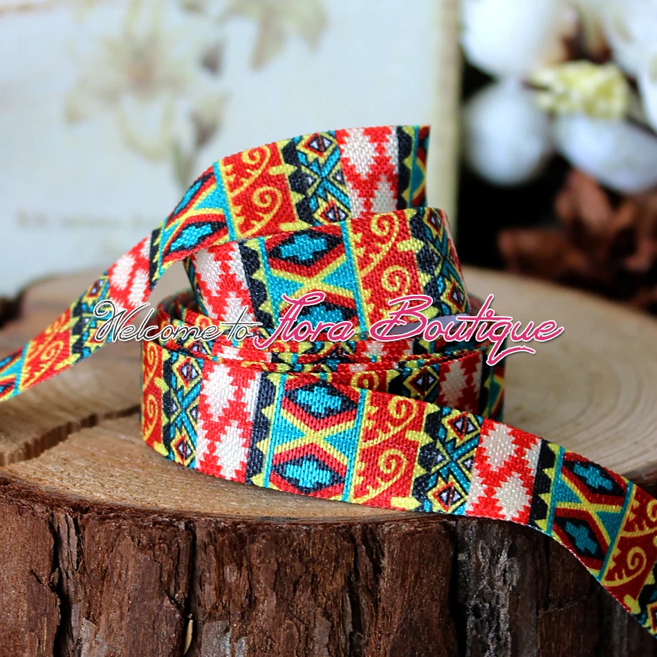 FLRA Elastic2016 Aztec FOE printed elastic printed fold over elastic wholesale 5/8 foe with elastic headband
FLRA Elastic2016 Aztec FOE printed elastic printed fold over elastic wholesale 5/8 foe with elastic headband