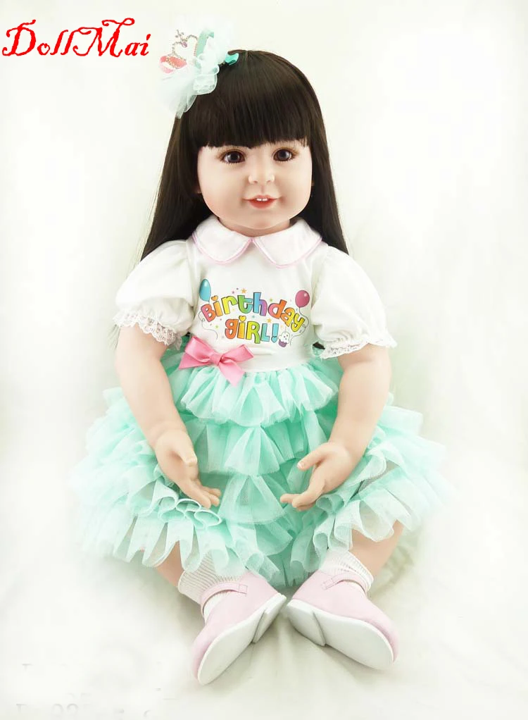 Bebe 22" pirncess girl toddler doll reborn silicone vinyl baby newborn dolls soft cloth body children gift dolls bonecas
Bebe 22" pirncess girl toddler doll reborn silicone vinyl baby newborn dolls soft cloth body children gift dolls bonecas