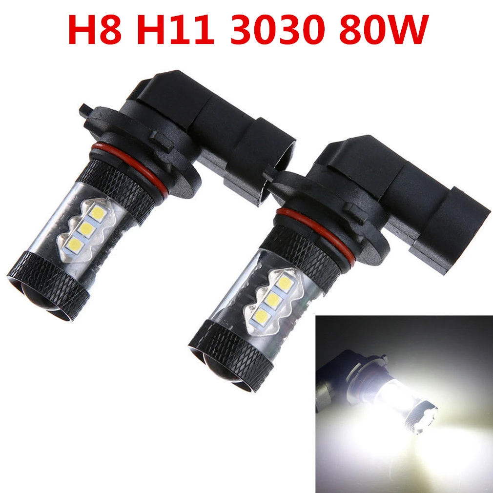 2pcs H11 H8 80W LED Canbus 16SMD Bulbs White 6000K Fit for BMW 325 328 335i e90 Fog Light Replacement LED Bulbs
2pcs H11 H8 80W LED Canbus 16SMD Bulbs White 6000K Fit for BMW 325 328 335i e90 Fog Light Replacement LED Bulbs