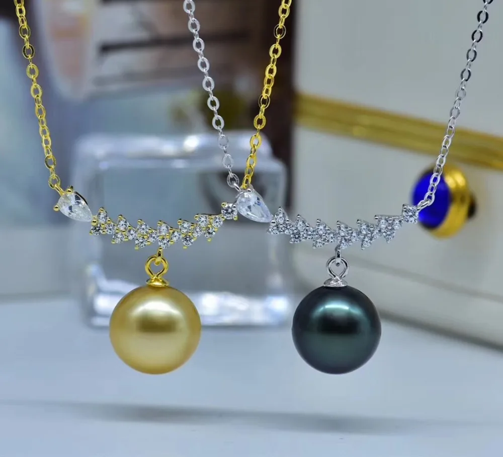 2 Color S925 Silver Pearl Party Necklace Chain with Pendant Mountings Necklace Findings Jewelry Parts Fittings Accessories
2 Color S925 Silver Pearl Party Necklace Chain with Pendant Mountings Necklace Findings Jewelry Parts Fittings Accessories