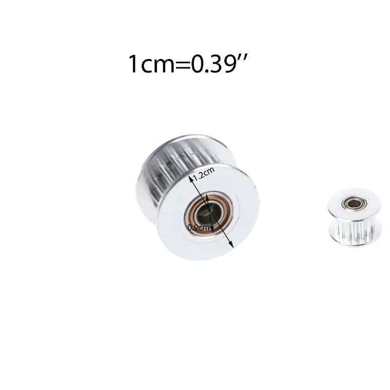 3D printer accessories 2GT 16 tooth synchronous wheel pulley wheel Perlin passive idler pulley wheel bore 3mm
3D printer accessories 2GT 16 tooth synchronous wheel pulley wheel Perlin passive idler pulley wheel bore 3mm