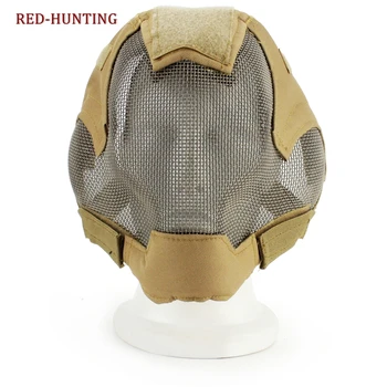 Tactical Mask Military V6 Full Face Metal Mesh Mask Multi Color For Hunting Shooting CS
Tactical Mask Military V6 Full Face Metal Mesh Mask Multi Color For Hunting Shooting CS