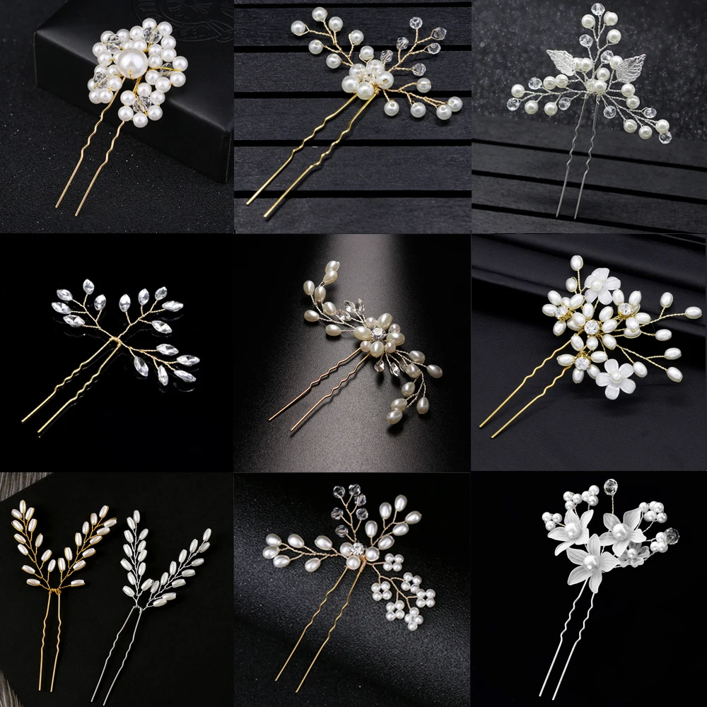 HOOH Prom Handmade Bride Bridesmaid Hair Accessories Pearl Hair Pin Clip Luxury Crystal Rhinestone Women Wedding Hairpins Sticks
HOOH Prom Handmade Bride Bridesmaid Hair Accessories Pearl Hair Pin Clip Luxury Crystal Rhinestone Women Wedding Hairpins Sticks