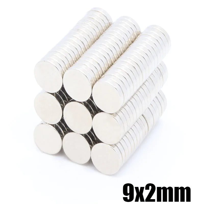 50Pcs 9x2 mm Neodymium Magnet Disc N35 Permanent Small Round Super Powerful Strong Magnetic Magnets For Craft 9 mm x 2 mm
50Pcs 9x2 mm Neodymium Magnet Disc N35 Permanent Small Round Super Powerful Strong Magnetic Magnets For Craft 9 mm x 2 mm