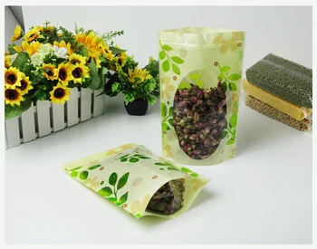Qi 100Pcs/Lot 10*15cm Fresh Green Zip Lock Plastic Food Packaging Bag With Window Snack Pouches Self Seal Ziplock Package Bags
Qi 100Pcs/Lot 10*15cm Fresh Green Zip Lock Plastic Food Packaging Bag With Window Snack Pouches Self Seal Ziplock Package Bags