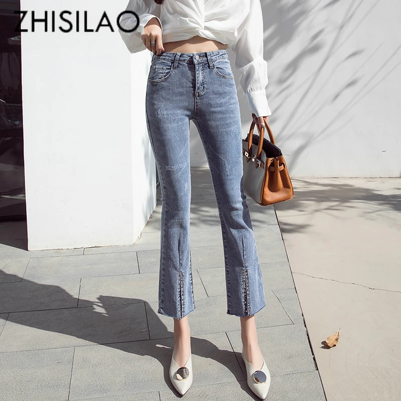 Flare Jeans Pants Plus Size High Waist Elastic Denim Pants Women Vintage Mom Skinny Jeans Mujer Retro Spring Summer 2019 Casual
Flare Jeans Pants Plus Size High Waist Elastic Denim Pants Women Vintage Mom Skinny Jeans Mujer Retro Spring Summer 2019 Casual