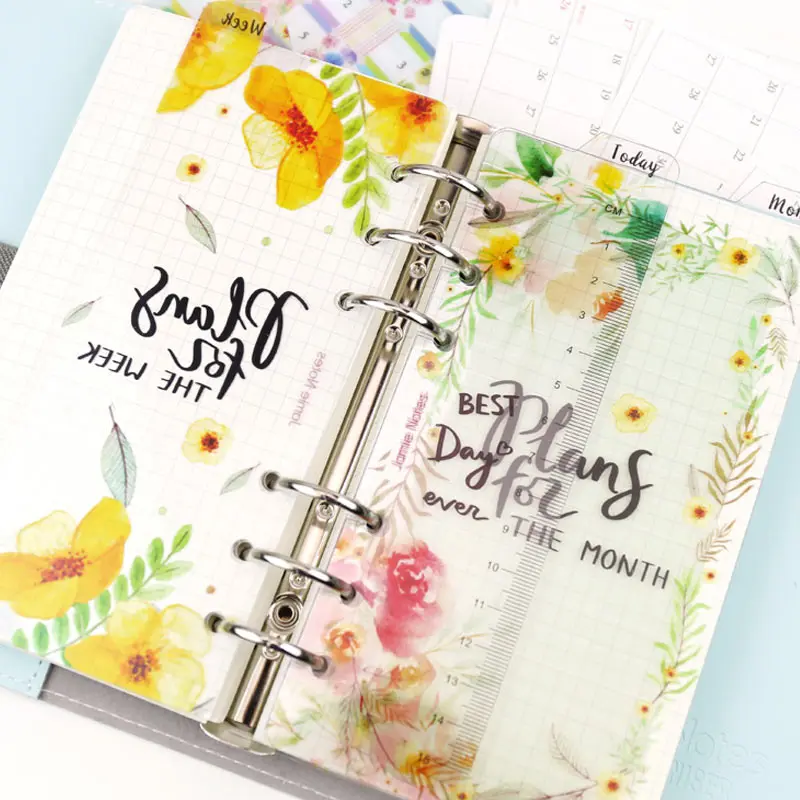 Yiwi Week Month Today Ruler A5 A6 PP Matt Frosted Planner Agenda Dokibook for 6 Holes Loose Leaf Spiral Notebook Organizer
Yiwi Week Month Today Ruler A5 A6 PP Matt Frosted Planner Agenda Dokibook for 6 Holes Loose Leaf Spiral Notebook Organizer