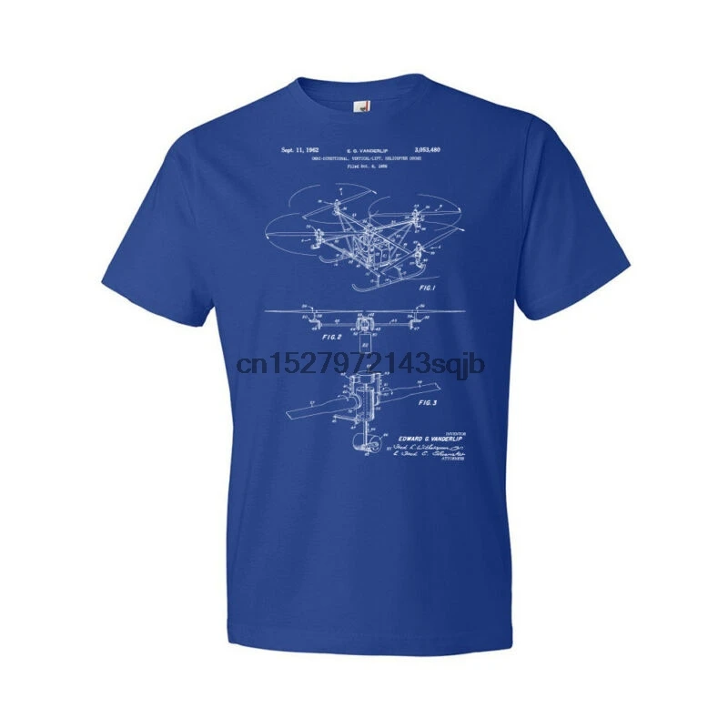 Quadcopter Drone Shirt Drone T-shirt Quad Copter Flying Aviation Pilot Gift