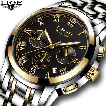 LIGE Mens Watches Top Brand Luxury Man Sport Watch Male Fashion Business Clock Men Full steel Quartz WristWatch Relojes Hombre
LIGE Mens Watches Top Brand Luxury Man Sport Watch Male Fashion Business Clock Men Full steel Quartz WristWatch Relojes Hombre