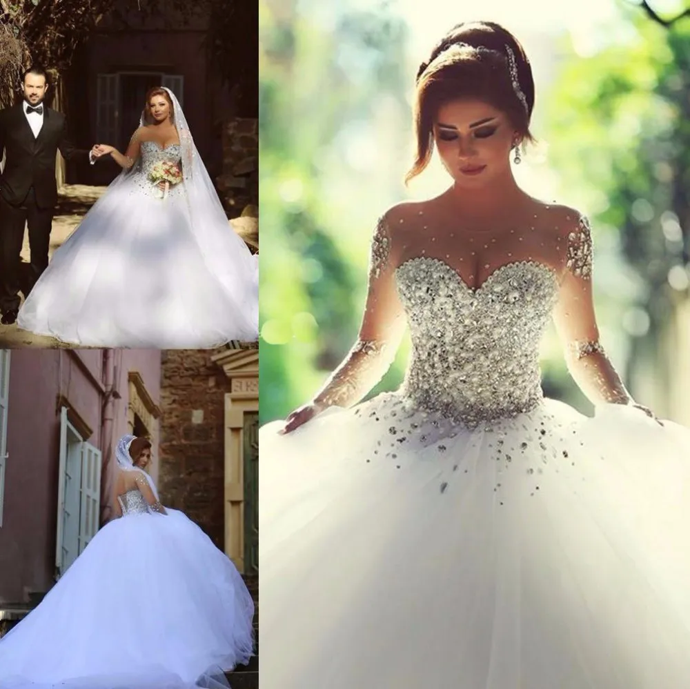 Said Mhamad 2016 Long Sleeve Wedding Dress vestidos de noiva Ball Gown Bridal Gowns Zipper Back Luxury Wedding Dress for Brides
Said Mhamad 2016 Long Sleeve Wedding Dress vestidos de noiva Ball Gown Bridal Gowns Zipper Back Luxury Wedding Dress for Brides