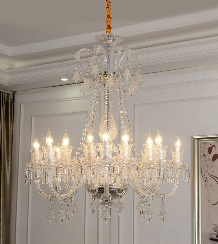 Modern Crystal Chandelier For Dining Room Hanging Lighting White Bedroom Hanging Lamps For Living Room Light Transparent Glass
Modern Crystal Chandelier For Dining Room Hanging Lighting White Bedroom Hanging Lamps For Living Room Light Transparent Glass
