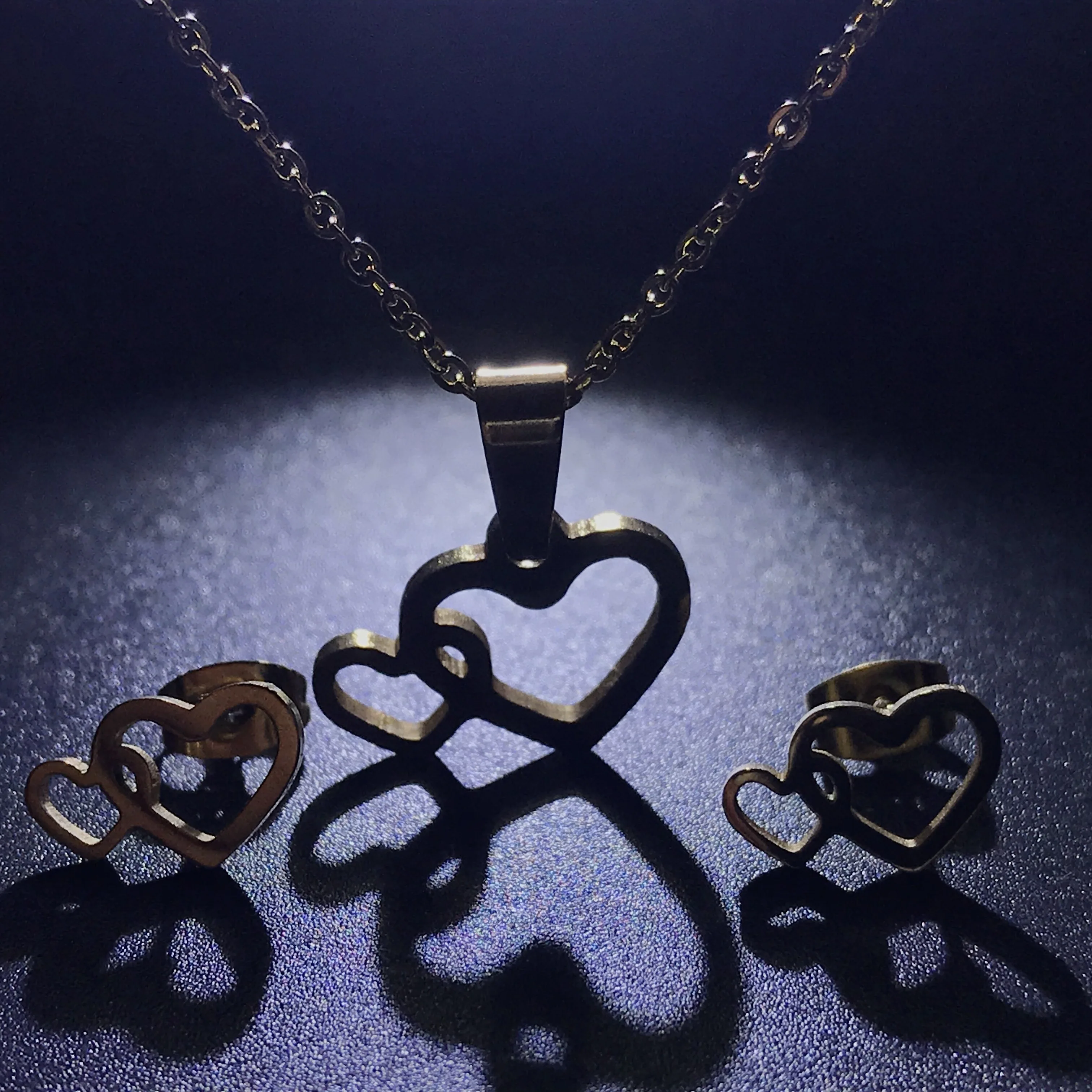 Stainless Steel Necklace For Women Lover's Fashion heart Pendant Clavicle Necklaces Valentine's Day Gift Card Femme Bijoux
Stainless Steel Necklace For Women Lover's Fashion heart Pendant Clavicle Necklaces Valentine's Day Gift Card Femme Bijoux