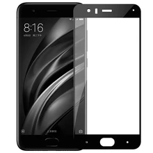 3D Full Screen cover Tempered Glass for Xiaomi 6 mi6 MI6 6E 6P MI6E MI6P MCE16 xiaomi6 Protective 5.15 inch White Black Blue(China)