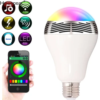 HIPERDEAL Smart House LED RGB Color Bulb Light E27 Bluetooth Control Music Audio Speaker Lamps
HIPERDEAL Smart House LED RGB Color Bulb Light E27 Bluetooth Control Music Audio Speaker Lamps