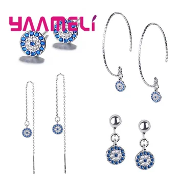 Gorgeous Round Disco Charm Earring Fashion Elegant Women 925 Silver Turkish Evil Eye Earrings For Birthday CZ Jewelry
Gorgeous Round Disco Charm Earring Fashion Elegant Women 925 Silver Turkish Evil Eye Earrings For Birthday CZ Jewelry