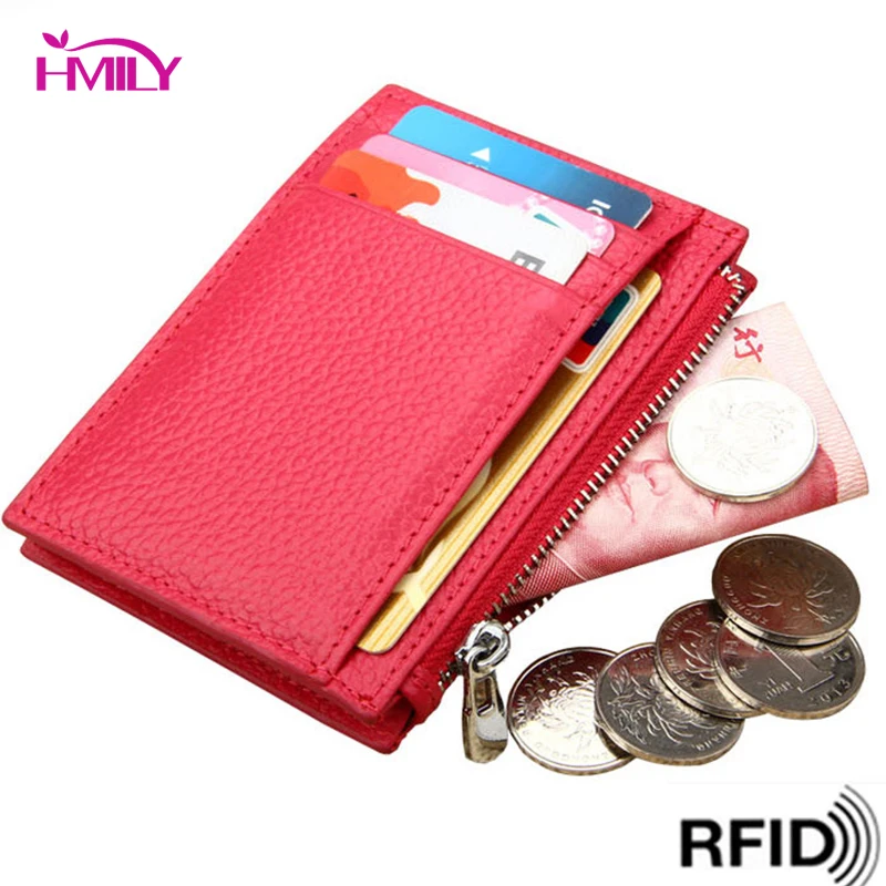 HMILY Card Wallet Women & Men Genuine Leather Card Case RFID Blocking Card Holder Fashion Slim Dollar Clip Credit Card Coin Bag
HMILY Card Wallet Women & Men Genuine Leather Card Case RFID Blocking Card Holder Fashion Slim Dollar Clip Credit Card Coin Bag