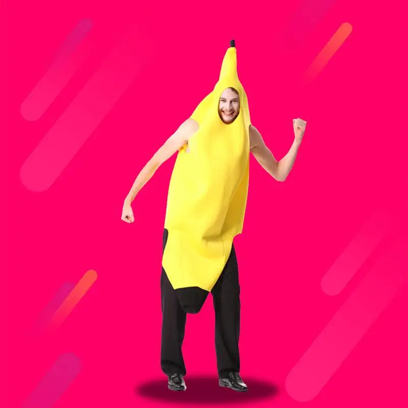 AIHOME Fruit Banana Shape Suit Halloween Stage Dress Bar Wedding Carnival Party Cosplay Suits For Unisex Free shipping
AIHOME Fruit Banana Shape Suit Halloween Stage Dress Bar Wedding Carnival Party Cosplay Suits For Unisex Free shipping