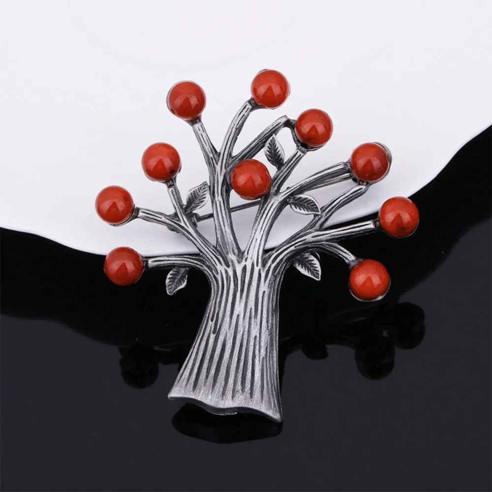 Peaceful life tree brooch imitation coral beads brooch scarf shawl buckle with accessories
Peaceful life tree brooch imitation coral beads brooch scarf shawl buckle with accessories