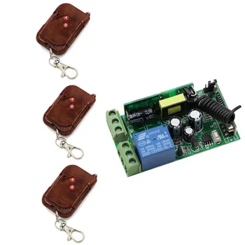 Hot Sale AC85V 110V 220V 250V RF Wireless Remote Control Light Switch ON/OFF 1 Channal Relay Switch with Learning Code
Hot Sale AC85V 110V 220V 250V RF Wireless Remote Control Light Switch ON/OFF 1 Channal Relay Switch with Learning Code