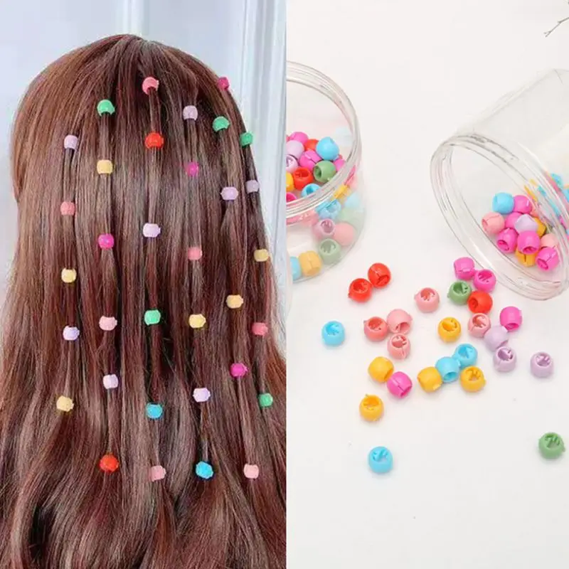 30Pcs/Box Korean Sweet Girls Rainbow Colored Hair Claws Mini Plastic Frosted Flower Peas Hairpin Clip Braiding Hair Accessories
30Pcs/Box Korean Sweet Girls Rainbow Colored Hair Claws Mini Plastic Frosted Flower Peas Hairpin Clip Braiding Hair Accessories
