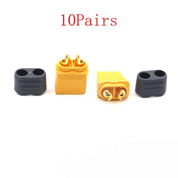 10Pairs AMASS XT60 Plug Male Female Connector w Sheath for 12AWG Cable Battery ESC RC Drone Aircraft Spare Parts
10Pairs AMASS XT60 Plug Male Female Connector w Sheath for 12AWG Cable Battery ESC RC Drone Aircraft Spare Parts