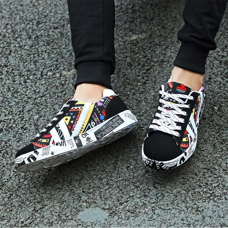 AURONET Dropshipping Leisure Casual Sneakers Vulcanize Shoes Graffiti Woman Shoes Comfortable Footwear Female All Season Shoes
AURONET Dropshipping Leisure Casual Sneakers Vulcanize Shoes Graffiti Woman Shoes Comfortable Footwear Female All Season Shoes