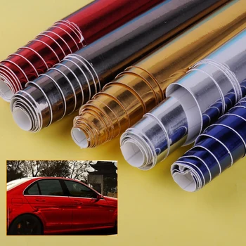 DWCX Car Styling Auto Glossy Chrome Mirror Vinyl Wrap Film Roll Sheet Sticker 150cmx15cm Fit for VW Audi BMW Honda Hyundai Ford
DWCX Car Styling Auto Glossy Chrome Mirror Vinyl Wrap Film Roll Sheet Sticker 150cmx15cm Fit for VW Audi BMW Honda Hyundai Ford
