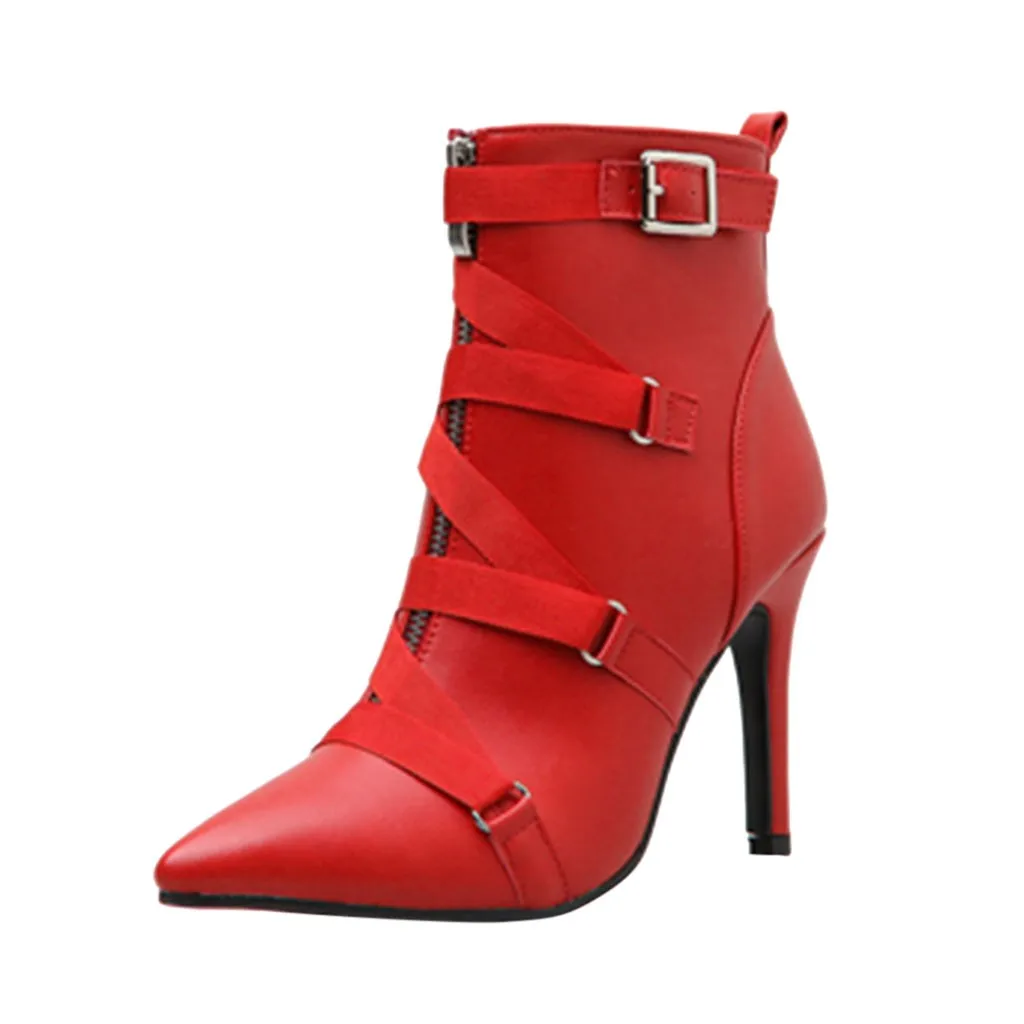 SAGACE Women Boots Fashionable Sexy PU Leather Black Female High Boots Round Toe Women Ankle Boots High Heels Dropshipping 7175
SAGACE Women Boots Fashionable Sexy PU Leather Black Female High Boots Round Toe Women Ankle Boots High Heels Dropshipping 7175