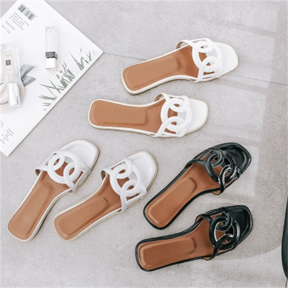 2019 summer fashion women's slippers really leather fabric comfortable inner open toe high quality sandals women shoes
2019 summer fashion women's slippers really leather fabric comfortable inner open toe high quality sandals women shoes