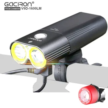 GACIRON V9D Cycling Front lights Bike L2 LED USB Rechargeable Bicycle lights Rear light Taillight
GACIRON V9D Cycling Front lights Bike L2 LED USB Rechargeable Bicycle lights Rear light Taillight