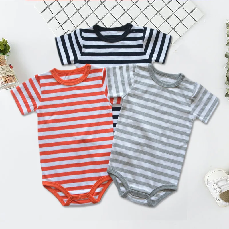 Baby Girls Jumpsuit Short Sleeve Striped Infant Boys Playsuit Clothes Outfits Cotton Newborn Bodysuit Clothing Toddler Pajamas
Baby Girls Jumpsuit Short Sleeve Striped Infant Boys Playsuit Clothes Outfits Cotton Newborn Bodysuit Clothing Toddler Pajamas