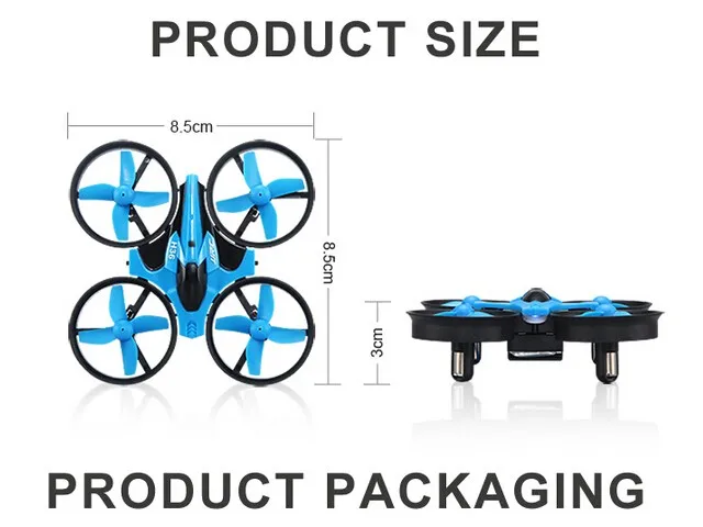 2017 Best Selling RC Drone 2.4G 6-axis gyro mini UFO drone original JJRC H36 rc quadcopter drone for sale