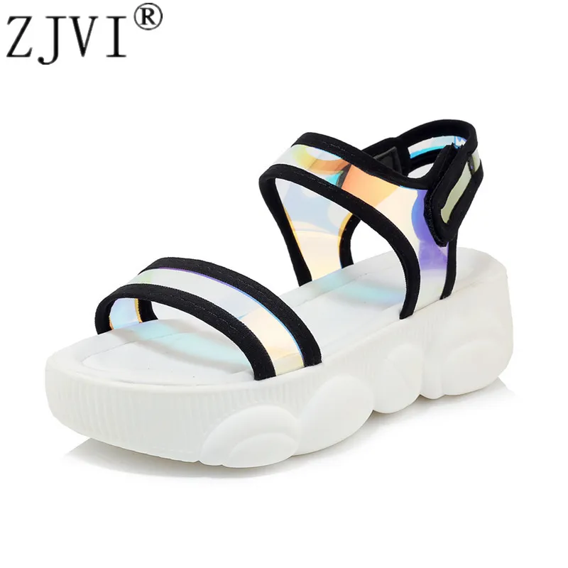 ZJVI women summer platform sandals woman fashion flats sneakers white wedges heels shoes sandalias mujer 2019 children child
ZJVI women summer platform sandals woman fashion flats sneakers white wedges heels shoes sandalias mujer 2019 children child