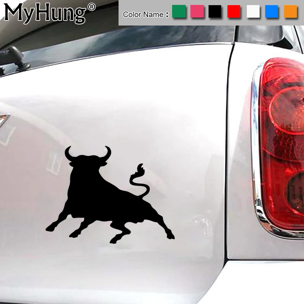 14*10.6CM Waterproof Spanish Bull Car Sticker Fashion Sticker Creative Animal Reflective Multi Color Vinyl Decals Car Styling
14*10.6CM Waterproof Spanish Bull Car Sticker Fashion Sticker Creative Animal Reflective Multi Color Vinyl Decals Car Styling