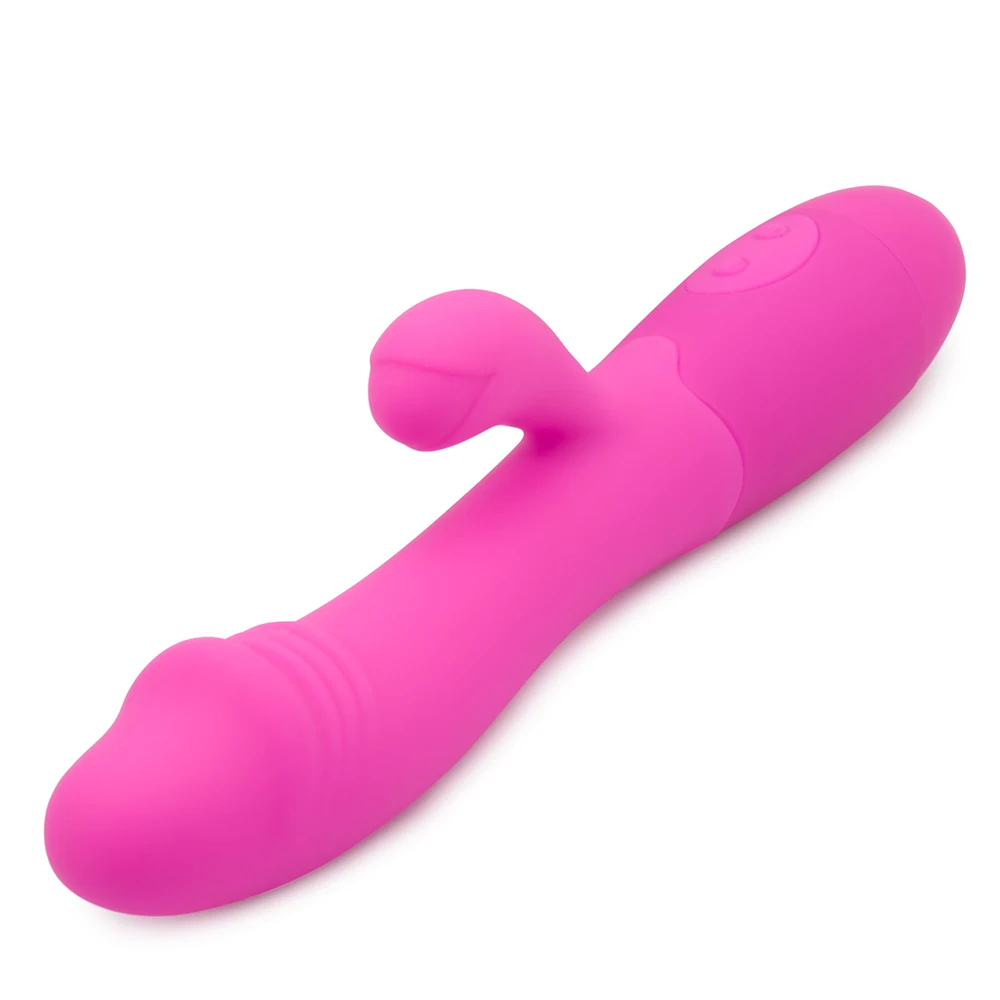 30 Speeds Dildo Rabbit Vibrators for Women Waterproof Rechargeable G Spot Clitoris Stimulator Adult Sex Toys for Woman