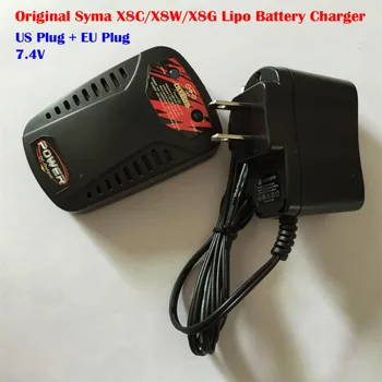 7.4V Original Syma X8C X8G X8W Lipo Battery Charger RC Quadcopter Drone Airplanes Spare Parts Accessories EU / US / UK Plug
7.4V Original Syma X8C X8G X8W Lipo Battery Charger RC Quadcopter Drone Airplanes Spare Parts Accessories EU / US / UK Plug
