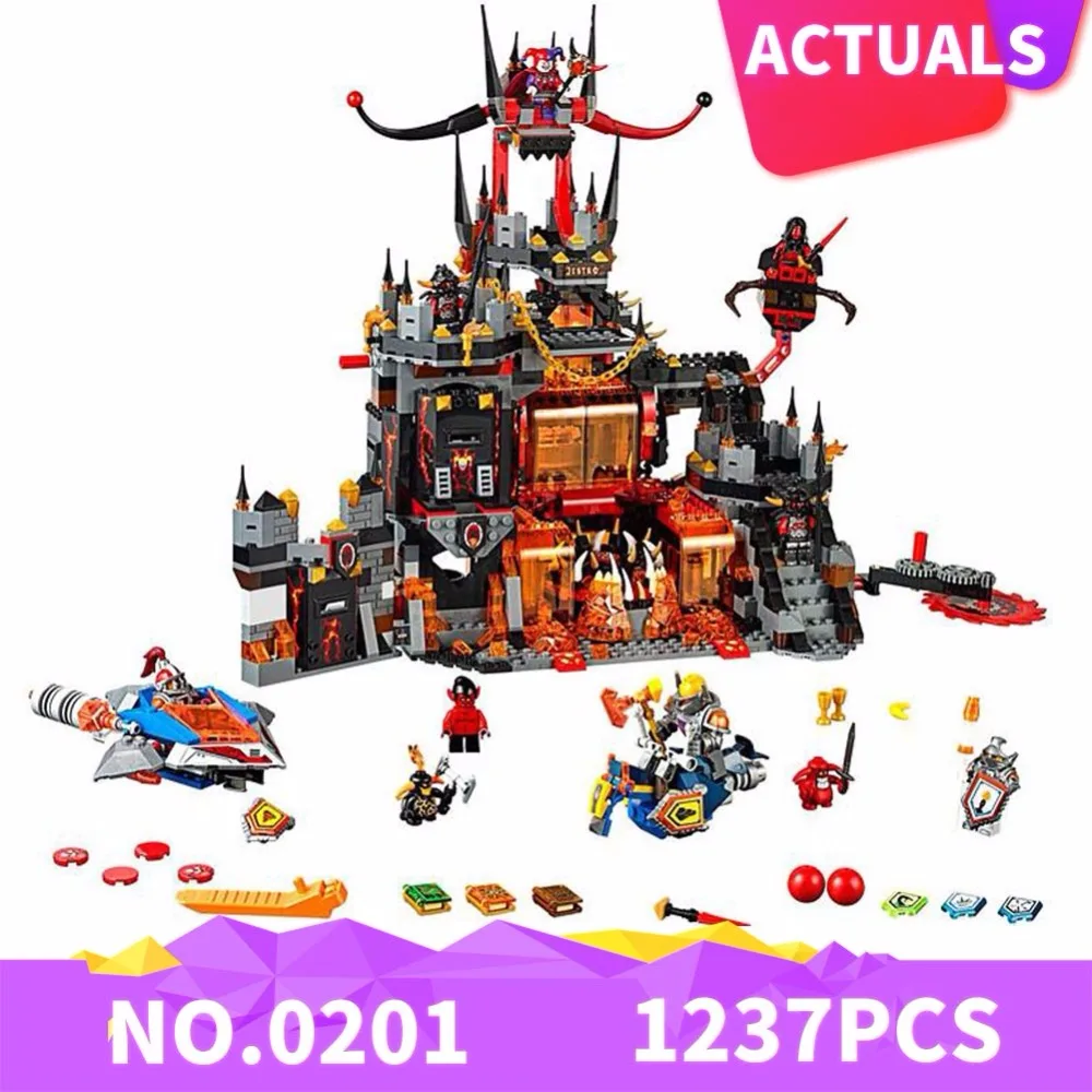 Jestro Volcano Lair Figure building blocks bricks toys children Compatible with Legoing 70323 nexoe knights Bela 10521 1237Pcs
Jestro Volcano Lair Figure building blocks bricks toys children Compatible with Legoing 70323 nexoe knights Bela 10521 1237Pcs