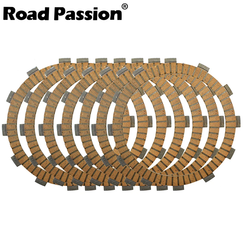 

Road Passion 7pcs Motorcycle Clutch Friction Plates Kit For Kawasaki EX650 ER-6F 2007-2010 EX Ninja 650 650R 2006-11 2013