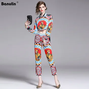 Runway Designer Set 2019 Spring Summer Women Suits Long Sleeve Printed Crop Top Shirt +Lengging Pants Scarf 3 pieces Sets
Runway Designer Set 2019 Spring Summer Women Suits Long Sleeve Printed Crop Top Shirt +Lengging Pants Scarf 3 pieces Sets