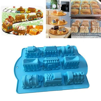 Train Car Silicone Mold Fondant Cake Decor Soap Clay Molds DIY Chocolate Candy Cookie Pudding Ice Mould Bakeware Baking Tool
Train Car Silicone Mold Fondant Cake Decor Soap Clay Molds DIY Chocolate Candy Cookie Pudding Ice Mould Bakeware Baking Tool